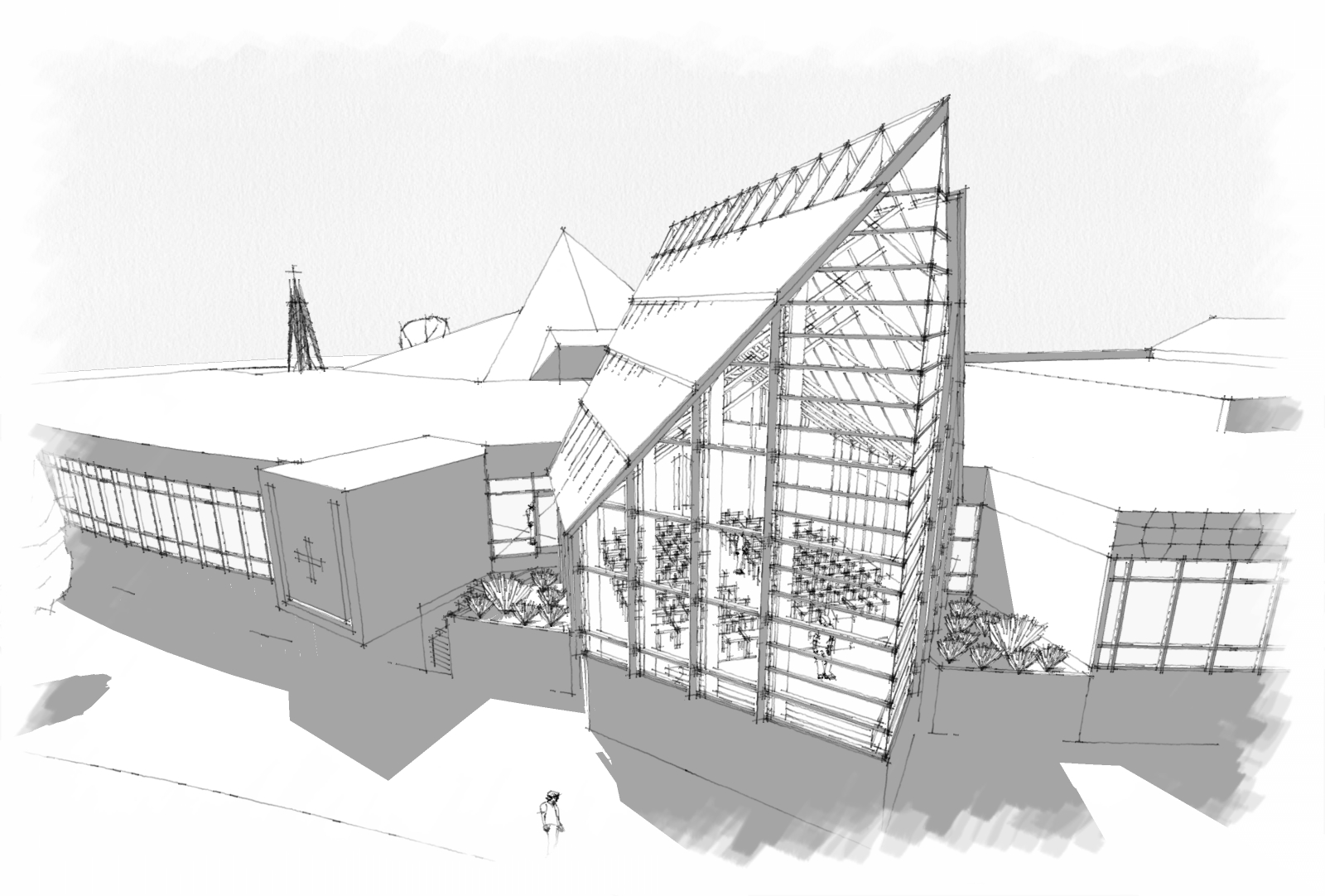 Rear Exterior Rendering
